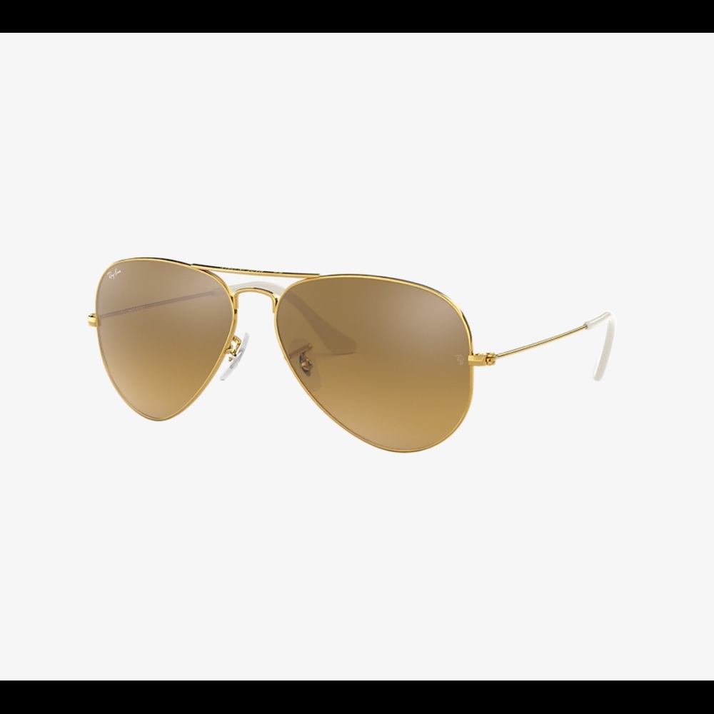 Ray-Ban Aviators Gold/Brown